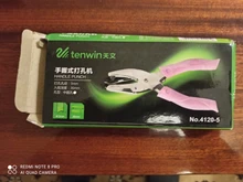 Perforador de agujeros para manualidades, cortador de papel de hoja suelta, perforador de un solo agujero, papelería de encuadernación para escuela y oficina