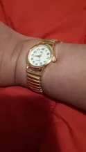 Reloj de cuarzo Vintage para hombre y mujer, pulsera elástica de oro y plata, de negocios, para parejas, para fiesta y oficina, 1 Uds.