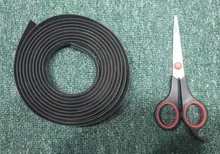 Tiras de sellado de goma a prueba de agua para coche, embellecedor para parabrisas delantero y trasero de coche, techo solar, borde Triangular de ventana, burlete