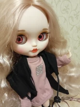 24 unids/lote 14mm Blyth muñeca ojos de Chips de vidrio delgado pupila ojo DIY accesorios BT109