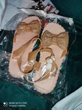 Zapatos de fiesta de princesa para niñas pequeñas, sandalias con lazo, para playa, rendimiento