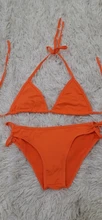 Bikini brasileño con Push-Up para mujer, traje de baño Sexy, conjunto de microbikini, ropa de playa