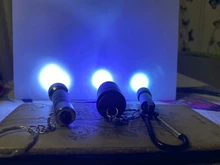 1 Mini llavero linterna de bolsillo USB recargable LED lámpara linterna de luz impermeable