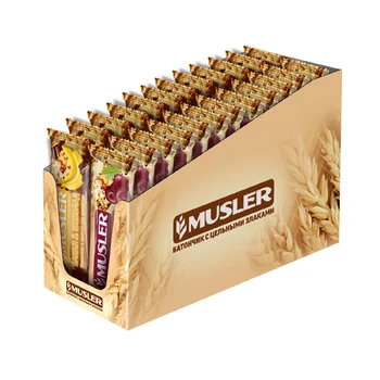 Batonchik muesley mix "cherry in yogurt glaze"/"banana in dark glaze" Musler 30g.
Batonchik muesley mix "cherry in yogurt glaze"/"banana in dark glaze" Musler 30g.