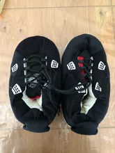 Pantuflas cálidas para invierno para mujeres Zapatillas de casa Unisex tamaño zapatillas de deporte hombres casa piso de algodón zapatos de mujer de la UE 35-44 de reguladores