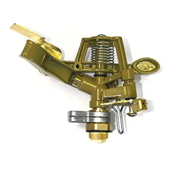 Tatay 83300 Metal Line sprinkler by impulse garden made of brass watering surface 90 m², gray, 11x6,5x10 cm 
Tatay 83300 Metal Line sprinkler by impulse garden made of brass watering surface 90 m², gray, 11x6,5x10 cm
