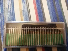 Alguien nuevo juego de fresas de diamantes mango 1/8 Grit 140 de Dremel rotativo talla herramienta fresas de diamante broca para grabado herramienta rotativa