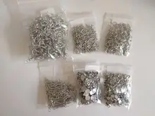 Accesorios de joyería para hacer joyas, mini alfileres con ojales pequeños, 200 unidades, ganchos con ojal, ojales, tornillo roscado, cierres dorados, DIY