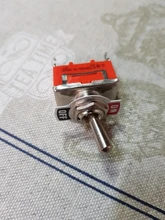 Interruptor de palanca naranja, Terminal ON-OFF 15A 250V, 2 pines, E-TEN1021, buena calidad, envío gratis, 1 uds.
