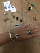 Anslow-pulsera de cristal rosa y azul para mujer, nuevo diseño hecho a mano, cuerda de envoltura, cuentas, regalo, joyería para mujer, LOW0735LB