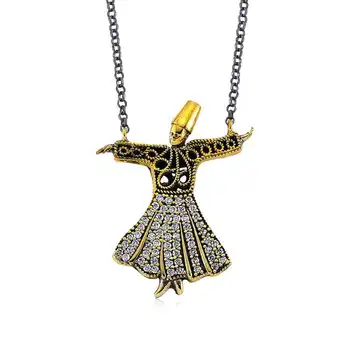 925 sterling Silver Authentic Whirling Dervish Lady Necklace
925 sterling Silver Authentic Whirling Dervish Lady Necklace