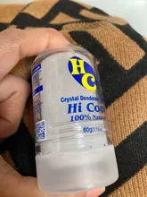 Desodorante corporal, removedor de axilas, palo de alumbre, bloque antitranspirante