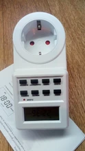 Switch-Socket Programmable Digital Timer Electronic Outlet Fr-Plug Cyclic 24-Hour EU