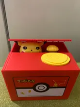Alcancía electrónica de Pokemon Pikachu de alta calidad, para niños, amigos, regalo de cumpleaños y Navidad