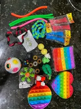 Fidget Juguetes | Juguetes Fidget | Fidget juguetes juguete antiestrés Conjunto de Cuerdas de mármol de regalo para adultos chica niños sensorial de alivio de estrés juguetes Anti estrés