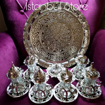 Tea Sets Tea Cup Sets 6 Pieces Silver Color Bronze Color Tea Cup Sets Authentic Glass Cups And Tray 33 Piece Tea Set
Tea Sets Tea Cup Sets 6 Pieces Silver Color Bronze Color Tea Cup Sets Authentic Glass Cups And Tray 33 Piece Tea Set