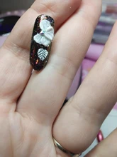 5 unids/set de Arte de uñas de silicona cepillo de pluma de madera grabado repujado hueco cerámica forma de escultura de arcilla que salpican esmalte de uñas para manualidades herramientas