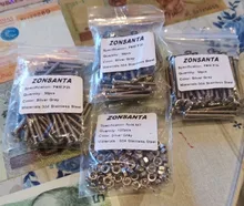 304-Stainless-Steel Screws Mechanical-Screw Button-Head Allen Bolt Hex-Socket M2.5 ISO7380