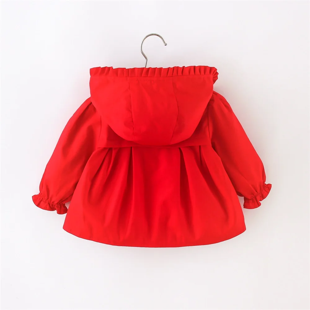 Casaco com capuz estampa floral para bebê Casaco com capuz estampa floral para bebê