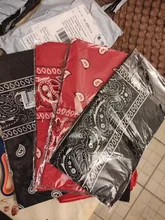 Pañuelo cuadrado de algodón para mujer, Bandana moderna de 55cm x 55cm para la cabeza, turbante Rock para niña, diademas para el cabello Accesorios