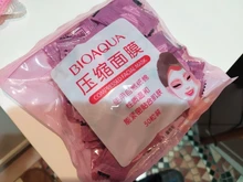 Mascarilla de compresión Facial no tejida, máscara de tejido de papel, herramienta de maquillaje, mascarilla comprimida desechable para el cuidado de la piel, 50 Uds.