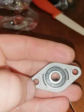 1 Uds de aleación de Zinc 8mm de diámetro a 30mm de diámetro bola cojinete de bloque de almohada soporte montado Kfl08 Kfl000 Kfl001 Kp08 Kp000 Kp001 Kp002