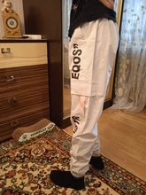 Pantalones Cargo de harén con bolsillos laterales para hombre, pantalón negro de Hip-Hop, informal, a la moda, ropa de calle, 2021 cintas