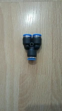 Conector neumático para tubo de conexión de manguera, compresor de junta de plástico, tubo de liberación rápida de empuje para 4mm, 6mm, 8mm, 10mm, 12mm, Pu Py