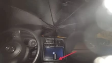 Parasol frontal interior para coche, protector de rayos UV, paraguas tapasol, accesorios de protección para el parabrisas y ventana de vehículos tipo SUV y sedán