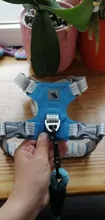 Arnés para perros reflectante ajustable, chaleco de pecho para perros pequeños, medianos y grandes, arnés protector de adiestramiento al aire libre para perros