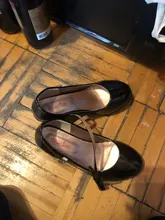 Zapatos Infantiles para niñas, calzado con lazo de cuero para fiesta de Baile de Princesa, brillantes, Color rojo sólido, tacón alto, de cuero de moda, oferta de otoño