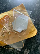 Lost Lady-collar con 26 letras de bambú y Metal dorado para mujer, colgante con inicial del alfabeto, cadena de eslabones, regalos de joyería