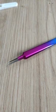 Pinzas de aguja para acné de acero inoxidable, removedor de espinillas y acné, herramienta de cuidado facial, extensión multiusos, pestañas postizas