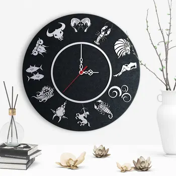 Decorative Astrology Design Wooden Wall Clock-3
Decorative Astrology Design Wooden Wall Clock-3