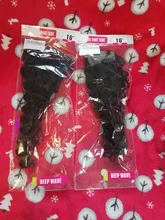 Bling Hair-pelo peruano ondulado con cierre de encaje, pelo de bebé 4x4 libre/Medio/tres partes, cabello humano Remy, Color Natural, envío gratis