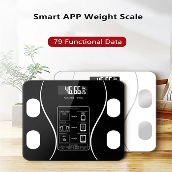 Intelligent Body Fat Scale Wireless Digital Bathroom Scale Body Composition Data Analyzer With Smart Phone Application Bluetooth
Intelligent Body Fat Scale Wireless Digital Bathroom Scale Body Composition Data Analyzer With Smart Phone Application Bluetooth