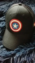 Gorra de béisbol de Hip Hop de Sol de Capitán América para niño, sombreros para niño o niña, gorras de rejilla con cierre en la parte trasera para niño