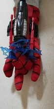 Hombre Araña juguetes para niños de plástico Cosplay guante de Spiderman juego de iniciador con la caja Original divertido juguetes para niños Año Nuevo cumpleaños Gi