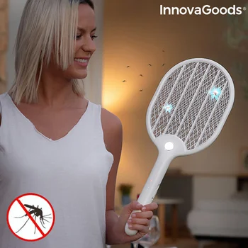 Rechargeable Insect Killer Racket with LED Rackill InnovaGoods 
Rechargeable Insect Killer Racket with LED Rackill InnovaGoods