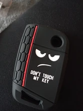 Para Vw Golf 7 coche Polo cubierta para Skoda Karoq rápido Octavia A7 para asiento Ibiza Leon 5f soporte clave para Volkswagen Polo Fob