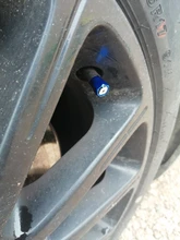 Nuevo 4 Uds Auto vástago de válvula de neumático tapas para Renault Megane 2 Duster Logan Captur Clio Laguna 3 Fluence accesorios de coche