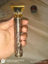 Maquinilla eléctrica para cortar el pelo T9 para hombre, afeitadora inalámbrica, recortadora de barba, Máquina para cortar cabello de barbero de 0mm, 2021