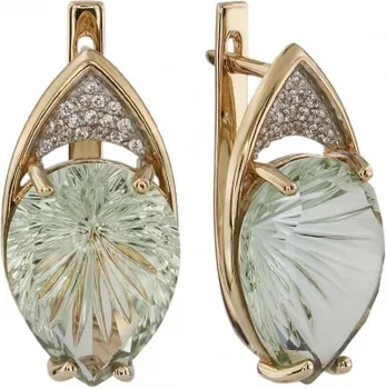 Aloris earrings with amethyst and cubic zirconia in red gold
Aloris earrings with amethyst and cubic zirconia in red gold