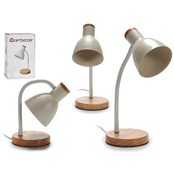 Flexo/Desk lamp White Wood Metal (14 x 36 x 14 cm)
Flexo/Desk lamp White Wood Metal (14 x 36 x 14 cm)