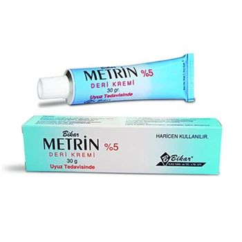 

METRIN %5 Permethrin Cream 30g/1oz Treatment of Scabies and Pubic Lice Buy