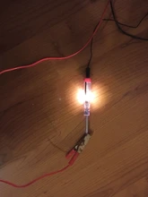 ¡Gran oferta! 6 V-24 V CC sistema de sonda de luz de prueba lámpara de sonda de prueba Auto coche probador de circuito de luz de la lámpara de prueba de voltaje Detector de pluma