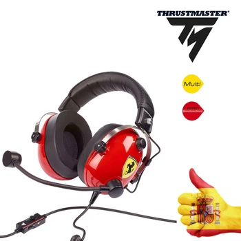 

THRUSTMASTER HEADPHONES + Jack mic T-RACING FERRARI EDITION Scuderia Gaming PC PS4 XBOX SIWTCH