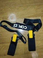 Borad de esquí ajustable, correa de transporte, equipo de esquí, correa de poste de esquí, antivaho, correa de hombro reforzada, 1 unidad