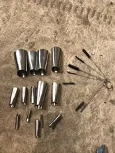 Juego de Herramientas de Cocina 3 en 1, de silicona, suave, espátula, Kit de lechada