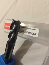 Cortador de fresado Hrc50 Endmill, aleación de acero de tungsteno, Cnc, Maching SHAZAM, herramientas de torno de fresado superior para acero de 1,0mm-12,0mm